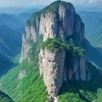 资深内容测评编辑陆知远的证件照风格头像,表情专业沉稳